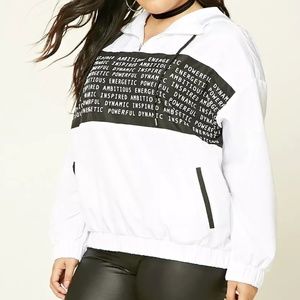 Forever 21 Plus Pullover Hoodie